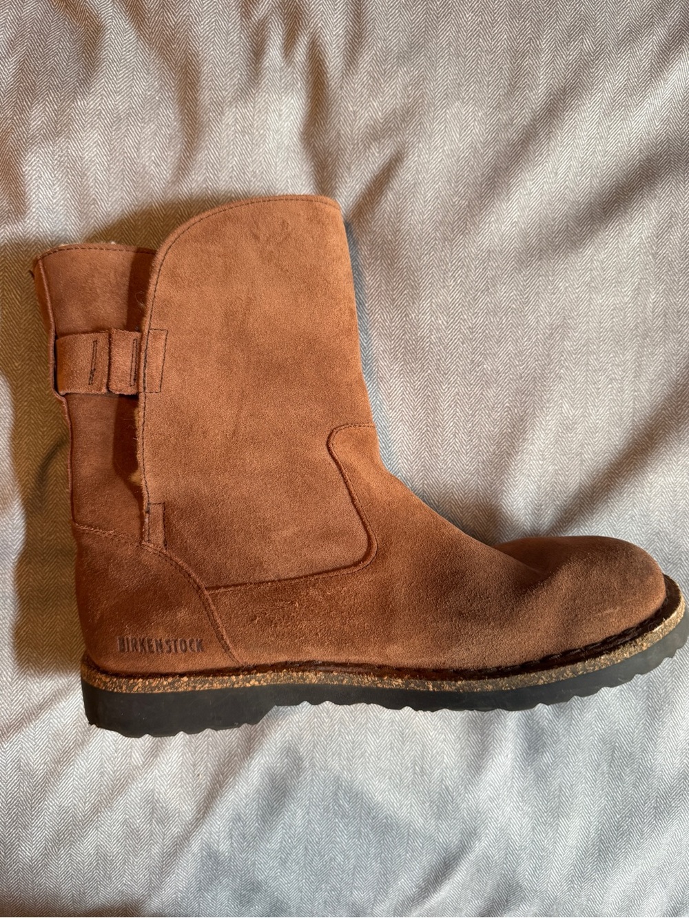 Women’s Birkenstock Brown Uppsala Shearling-Lined Boots